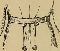 An illustration from The heritage of dress; being notes on the history and evolution of clothes (1912)