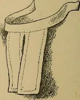 An illustration from The heritage of dress; being notes on the history and evolution of clothes (1912)