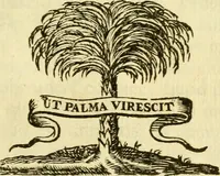 An illustration from Hermanni Witsii Aegyptiaca et Dekaphylon : sive, De Aegyptiacorum sacrorum cum Hebraicis collatione libri tres. Et de decem tribubus Israelis liber singularis. Accessit diatribe de legione fulminatrice christianorum, sub imperatore Marco Aurelio Antonino (1696)