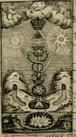 An illustration from The hermetical triumph, or, The victorious philosophical stone : a treatise ... concerning the hermetical magistery : translated from the French. To which is added, The ancient war of the knights ... : translated from the German (1745)