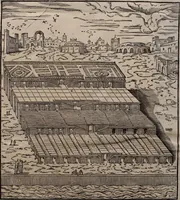 An illustration from Herodoti Halicarnassei Historiae libri IX : et De vita Homeri libellus (1595)