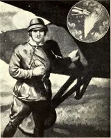 An illustration from Heroic airmen and their exploits (1917)