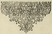 Picture 13 of 52 from Heroologia Anglica : hoc est clarissimorum et doctissimorum : aliqout [sic] Anglorum, qui floruerunt ab anno Cristi. M.D. vsq[ue] ad presentem annum M.D.C.XX viuae effigies vitae et elogia : duobus tomis (1620), leaf 104
