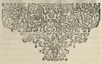 An illustration from Heroologia Anglica : hoc est clarissimorum et doctissimorum : aliqout [sic] Anglorum, qui floruerunt ab anno Cristi. M.D. vsq[ue] ad presentem annum M.D.C.XX viuae effigies vitae et elogia : duobus tomis (1620)