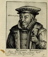 An illustration from Heroologia Anglica : hoc est clarissimorum et doctissimorum : aliqout [sic] Anglorum, qui floruerunt ab anno Cristi. M.D. vsq[ue] ad presentem annum M.D.C.XX viuae effigies vitae et elogia : duobus tomis (1620)