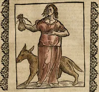 An illustration from Herrn Caesaris Ripa von Perusien, Ritters von St. Mauritio und Lazaro [et]c., Erneuerte Iconologia, oder, Bildersprach : worinen allerhand anmuhtige Aussbildungen ... erkläret werden (1669)
