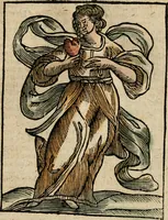 An illustration from Herrn Caesaris Ripa von Perusien, Ritters von St. Mauritio und Lazaro [et]c., Erneuerte Iconologia, oder, Bildersprach : worinen allerhand anmuhtige Aussbildungen ... erkläret werden (1669)