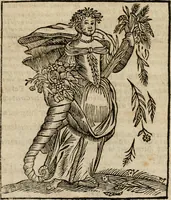 An illustration from Herrn Caesaris Ripa von Perusien, Ritters von St. Mauritio und Lazaro [et]c., Erneuerte Iconologia, oder, Bildersprach : worinen allerhand anmuhtige Aussbildungen ... erkläret werden (1669)