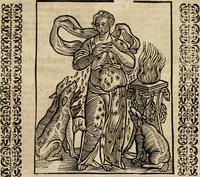 An illustration from Herrn Caesaris Ripa von Perusien, Ritters von St. Mauritio und Lazaro [et]c., Erneuerte Iconologia, oder, Bildersprach : worinen allerhand anmuhtige Aussbildungen ... erkläret werden (1669)