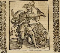 An illustration from Herrn Caesaris Ripa von Perusien, Ritters von St. Mauritio und Lazaro [et]c., Erneuerte Iconologia, oder, Bildersprach : worinen allerhand anmuhtige Aussbildungen ... erkläret werden (1669)