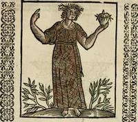 An illustration from Herrn Caesaris Ripa von Perusien, Ritters von St. Mauritio und Lazaro [et]c., Erneuerte Iconologia, oder, Bildersprach : worinen allerhand anmuhtige Aussbildungen ... erkläret werden (1669)