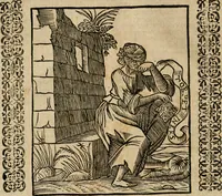 An illustration from Herrn Caesaris Ripa von Perusien, Ritters von St. Mauritio und Lazaro [et]c., Erneuerte Iconologia, oder, Bildersprach : worinen allerhand anmuhtige Aussbildungen ... erkläret werden (1669)