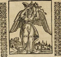 An illustration from Herrn Caesaris Ripa von Perusien, Ritters von St. Mauritio und Lazaro [et]c., Erneuerte Iconologia, oder, Bildersprach : worinen allerhand anmuhtige Aussbildungen ... erkläret werden (1669)