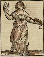 An illustration from Herrn Caesaris Ripa von Perusien, Ritters von St. Mauritio und Lazaro [et]c., Erneuerte Iconologia, oder, Bildersprach : worinen allerhand anmuhtige Aussbildungen ... erkläret werden (1669)
