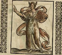 An illustration from Herrn Caesaris Ripa von Perusien, Ritters von St. Mauritio und Lazaro [et]c., Erneuerte Iconologia, oder, Bildersprach : worinen allerhand anmuhtige Aussbildungen ... erkläret werden (1669)