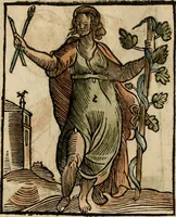An illustration from Herrn Caesaris Ripa von Perusien, Ritters von St. Mauritio und Lazaro [et]c., Erneuerte Iconologia, oder, Bildersprach : worinen allerhand anmuhtige Aussbildungen ... erkläret werden (1669)