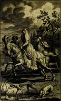 An illustration from Hertspieghel en andere zede-schriften. Meest noyt voor dezen gedrukt (1694)
