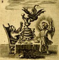 An illustration from Hertzen Schuel, oder, Des von Gott abgefüerten Herzens (1664)