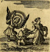 An illustration from Hertzen Schuel, oder, Des von Gott abgefüerten Herzens (1664)