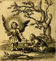 An illustration from Hertzen Schuel, oder, Des von Gott abgefüerten Herzens (1664)