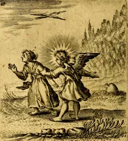 An illustration from Hertzen Schuel, oder, Des von Gott abgefüerten Herzens (1664)