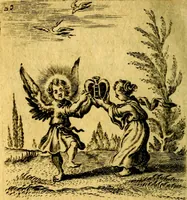 An illustration from Hertzen Schuel, oder, Des von Gott abgefüerten Herzens (1664)