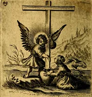 An illustration from Hertzen Schuel, oder, Des von Gott abgefüerten Herzens (1664)