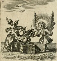 Picture 10 of 68 from Hertzen Schuel, oder, Des von Gott abgefüerten Herzens Widerbringung zu Gott, vnd Vnderweisung (1664), leaf 180