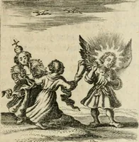 Picture 12 of 68 from Hertzen Schuel, oder, Des von Gott abgefüerten Herzens Widerbringung zu Gott, vnd Vnderweisung (1664), leaf 204