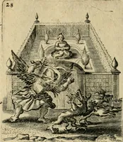 Picture 35 of 68 from Hertzen Schuel, oder, Des von Gott abgefüerten Herzens Widerbringung zu Gott, vnd Vnderweisung (1664), leaf 503