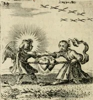 Picture 45 of 68 from Hertzen Schuel, oder, Des von Gott abgefüerten Herzens Widerbringung zu Gott, vnd Vnderweisung (1664), leaf 627