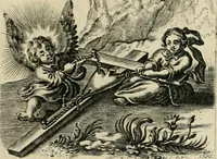 Picture 58 of 68 from Hertzen Schuel, oder, Des von Gott abgefüerten Herzens Widerbringung zu Gott, vnd Vnderweisung (1664), leaf 736