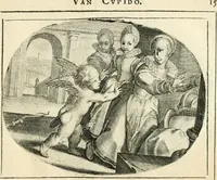 Picture 17 of 53 from Het ambacht van Cupido : op een nieuw ouersien ende verbetert (1615), leaf 42