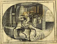 An illustration from Het ambach van Cvpido, op een nieuw ouersien ende verbetert (1615)