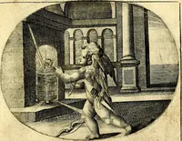 An illustration from Het ambach van Cvpido, op een nieuw ouersien ende verbetert (1615)