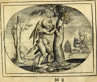 An illustration from Het ambach van Cvpido, op een nieuw ouersien ende verbetert (1615)