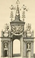 Picture 6 of 13 from Het blyde Breda, ofte, Kort verhaal van de plegtige intrede van den allerdoorlugtigsten vorst Willem Carel Hendrik Friso, prince van Oranje en Nassau ... als heer en baron van Breda, ende haare koninklyke hoogheid Anna, kroonprincesse van Engeland, Schotland ... : geschied op den XIII. van herfst-maand, MDCCXXXVII (1737), leaf 20