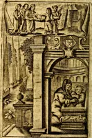An illustration from Het duyfken in de steen-rotse; dat is, Eene mede-lydende ziele op de bittere passie Jesu Christi mediterende. Gemaekt door eenen Priester der Societeyt Jesu. 8. druck, rycker van stoffe, van beelden en van poësie (1753)