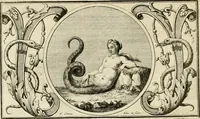An illustration from Het groot natuur- en zedekundigh werelttoneel, of, Woordenboek van meer dan 1200 aeloude Egiptische, Grieksche en Romeinsche zinnebeelden of beeldenspraek ... : op nieu uit de oirsprongklyke schriften van Cezar Ripa, Zaratino Kastellini, Piërius Valerianus, Horus Apollo en andere ... getrokken in eene alphabetische ordre gebragt, met uitvoerige aenmerkingen en ophelderingen ... door een' ervaren taelen outheitkundigen, hebende voor het overige de uitmuntende dichter, Hubert Korneliszoon Poot dit werk ten opzichte van den text ... in klaer en zuiver Nederduitsch overgeschreven, en achte verscheide zinnebeelden dichtkundige toepassingen gestelt ; met fraeje kunstplaten versiert .. (1743)