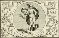 An illustration from Het groot natuur- en zedekundigh werelttoneel, of, Woordenboek van meer dan 1200 aeloude Egiptische, Grieksche en Romeinsche zinnebeelden of beeldenspraek ... : op nieu uit de oirsprongklyke schriften van Cezar Ripa, Zaratino Kastellini, Piërius Valerianus, Horus Apollo en andere ... getrokken in eene alphabetische ordre gebragt, met uitvoerige aenmerkingen en ophelderingen ... door een' ervaren taelen outheitkundigen, hebende voor het overige de uitmuntende dichter, Hubert Korneliszoon Poot dit werk ten opzichte van den text ... in klaer en zuiver Nederduitsch overgeschreven, en achte verscheide zinnebeelden dichtkundige toepassingen gestelt ; met fraeje kunstplaten versiert .. (1743)