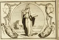 An illustration from Het groot natuur- en zedekundigh werelttoneel, of, Woordenboek van meer dan 1200 aeloude Egiptische, Grieksche en Romeinsche zinnebeelden of beeldenspraek ... : op nieu uit de oirsprongklyke schriften van Cezar Ripa, Zaratino Kastellini, Piërius Valerianus, Horus Apollo en andere ... getrokken in eene alphabetische ordre gebragt, met uitvoerige aenmerkingen en ophelderingen ... door een' ervaren taelen outheitkundigen, hebende voor het overige de uitmuntende dichter, Hubert Korneliszoon Poot dit werk ten opzichte van den text ... in klaer en zuiver Nederduitsch overgeschreven, en achte verscheide zinnebeelden dichtkundige toepassingen gestelt ; met fraeje kunstplaten versiert .. (1743)