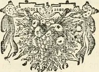 An illustration from Het groot natuur- en zedekundigh werelttoneel, of, Woordenboek van meer dan 1200 aeloude Egiptische, Grieksche en Romeinsche zinnebeelden of beeldenspraek ... : op nieu uit de oirsprongklyke schriften van Cezar Ripa, Zaratino Kastellini, Piërius Valerianus, Horus Apollo en andere ... getrokken in eene alphabetische ordre gebragt, met uitvoerige aenmerkingen en ophelderingen ... door een' ervaren taelen outheitkundigen, hebende voor het overige de uitmuntende dichter, Hubert Korneliszoon Poot dit werk ten opzichte van den text ... in klaer en zuiver Nederduitsch overgeschreven, en achte verscheide zinnebeelden dichtkundige toepassingen gestelt ; met fraeje kunstplaten versiert .. (1743)