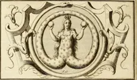 An illustration from Het groot natuur- en zedekundigh werelttoneel, of, Woordenboek van meer dan 1200 aeloude Egiptische, Grieksche en Romeinsche zinnebeelden of beeldenspraek ... : op nieu uit de oirsprongklyke schriften van Cezar Ripa, Zaratino Kastellini, Piërius Valerianus, Horus Apollo en andere ... getrokken in eene alphabetische ordre gebragt, met uitvoerige aenmerkingen en ophelderingen ... door een' ervaren taelen outheitkundigen, hebende voor het overige de uitmuntende dichter, Hubert Korneliszoon Poot dit werk ten opzichte van den text ... in klaer en zuiver Nederduitsch overgeschreven, en achte verscheide zinnebeelden dichtkundige toepassingen gestelt ; met fraeje kunstplaten versiert .. (1743)