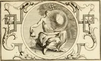 An illustration from Het groot natuur- en zedekundigh werelttoneel, of, Woordenboek van meer dan 1200 aeloude Egiptische, Grieksche en Romeinsche zinnebeelden of beeldenspraek ... : op nieu uit de oirsprongklyke schriften van Cezar Ripa, Zaratino Kastellini, Piërius Valerianus, Horus Apollo en andere ... getrokken in eene alphabetische ordre gebragt, met uitvoerige aenmerkingen en ophelderingen ... door een' ervaren taelen outheitkundigen, hebende voor het overige de uitmuntende dichter, Hubert Korneliszoon Poot dit werk ten opzichte van den text ... in klaer en zuiver Nederduitsch overgeschreven, en achte verscheide zinnebeelden dichtkundige toepassingen gestelt ; met fraeje kunstplaten versiert .. (1743)
