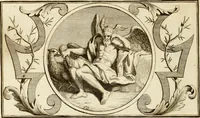 An illustration from Het groot natuur- en zedekundigh werelttoneel, of, Woordenboek van meer dan 1200 aeloude Egiptische, Grieksche en Romeinsche zinnebeelden of beeldenspraek ... : op nieu uit de oirsprongklyke schriften van Cezar Ripa, Zaratino Kastellini, Piërius Valerianus, Horus Apollo en andere ... getrokken in eene alphabetische ordre gebragt, met uitvoerige aenmerkingen en ophelderingen ... door een' ervaren taelen outheitkundigen, hebende voor het overige de uitmuntende dichter, Hubert Korneliszoon Poot dit werk ten opzichte van den text ... in klaer en zuiver Nederduitsch overgeschreven, en achte verscheide zinnebeelden dichtkundige toepassingen gestelt ; met fraeje kunstplaten versiert .. (1743)