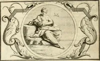 An illustration from Het groot natuur- en zedekundigh werelttoneel, of, Woordenboek van meer dan 1200 aeloude Egiptische, Grieksche en Romeinsche zinnebeelden of beeldenspraek ... : op nieu uit de oirsprongklyke schriften van Cezar Ripa, Zaratino Kastellini, Piërius Valerianus, Horus Apollo en andere ... getrokken in eene alphabetische ordre gebragt, met uitvoerige aenmerkingen en ophelderingen ... door een' ervaren taelen outheitkundigen, hebende voor het overige de uitmuntende dichter, Hubert Korneliszoon Poot dit werk ten opzichte van den text ... in klaer en zuiver Nederduitsch overgeschreven, en achte verscheide zinnebeelden dichtkundige toepassingen gestelt ; met fraeje kunstplaten versiert .. (1743)