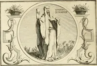 An illustration from Het groot natuur- en zedekundigh werelttoneel, of, Woordenboek van meer dan 1200 aeloude Egiptische, Grieksche en Romeinsche zinnebeelden of beeldenspraek ... : op nieu uit de oirsprongklyke schriften van Cezar Ripa, Zaratino Kastellini, Piërius Valerianus, Horus Apollo en andere ... getrokken in eene alphabetische ordre gebragt, met uitvoerige aenmerkingen en ophelderingen ... door een' ervaren taelen outheitkundigen, hebende voor het overige de uitmuntende dichter, Hubert Korneliszoon Poot dit werk ten opzichte van den text ... in klaer en zuiver Nederduitsch overgeschreven, en achte verscheide zinnebeelden dichtkundige toepassingen gestelt ; met fraeje kunstplaten versiert .. (1743)