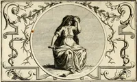 An illustration from Het groot natuur- en zedekundigh werelttoneel, of, Woordenboek van meer dan 1200 aeloude Egiptische, Grieksche en Romeinsche zinnebeelden of beeldenspraek ... : op nieu uit de oirsprongklyke schriften van Cezar Ripa, Zaratino Kastellini, Piërius Valerianus, Horus Apollo en andere ... getrokken in eene alphabetische ordre gebragt, met uitvoerige aenmerkingen en ophelderingen ... door een' ervaren taelen outheitkundigen, hebende voor het overige de uitmuntende dichter, Hubert Korneliszoon Poot dit werk ten opzichte van den text ... in klaer en zuiver Nederduitsch overgeschreven, en achte verscheide zinnebeelden dichtkundige toepassingen gestelt ; met fraeje kunstplaten versiert .. (1743)