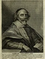 An illustration from Het gulden cabinet vande edel vry schilder const : inhoudende den lof vande vermarste schilders, architecte, beldthowers, ende plaetsnyders, van dese eeuw (1662)