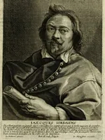 An illustration from Het gulden cabinet vande edel vry schilder const : inhoudende den lof vande vermarste schilders, architecte, beldthowers, ende plaetsnyders, van dese eeuw (1662)